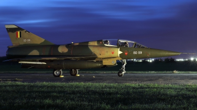Photo ID 240850 by Walter Van Bel. Belgium Air Force Dassault Mirage 5BD, BD09