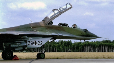 Photo ID 241453 by Alex Staruszkiewicz. Germany Air Force Mikoyan Gurevich MiG 29UB 9 51, 29 22
