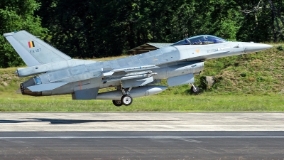 Photo ID 242055 by Aldo Bidini. Belgium Air Force General Dynamics F 16AM Fighting Falcon, FA 107