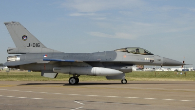 Photo ID 242755 by Aldo Bidini. Netherlands Air Force General Dynamics F 16AM Fighting Falcon, J 016