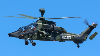 Photo ID 243218 by Thomas Ziegler - Aviation-Media. Germany Army Eurocopter EC 665 Tiger UHT, 98 49