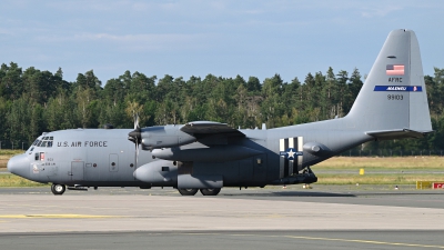 Photo ID 243801 by Günther Feniuk. USA Air Force Lockheed C 130H Hercules L 382, 89 9103