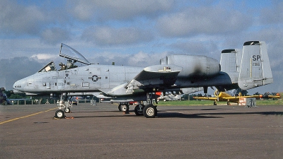 Photo ID 244128 by Peter Fothergill. USA Air Force Fairchild A 10A Thunderbolt II, 81 0966