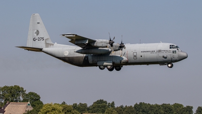 Photo ID 244217 by Jan Eenling. Netherlands Air Force Lockheed C 130H 30 Hercules L 382, G 275