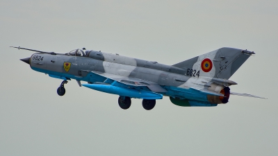 Photo ID 244432 by Radim Spalek. Romania Air Force Mikoyan Gurevich MiG 21MF 75 Lancer C, 6824
