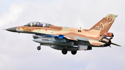 Photo ID 244686 by Frank Deutschland. Israel Air Force General Dynamics F 16D Fighting Falcon, 682