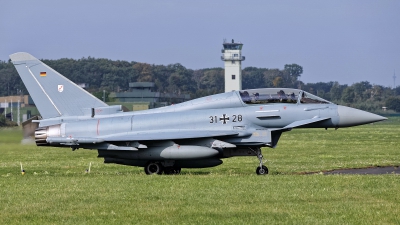 Photo ID 244792 by Rainer Mueller. Germany Air Force Eurofighter EF 2000 Typhoon T, 31 28