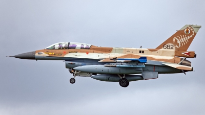 Photo ID 244855 by Rainer Mueller. Israel Air Force General Dynamics F 16D Fighting Falcon, 682