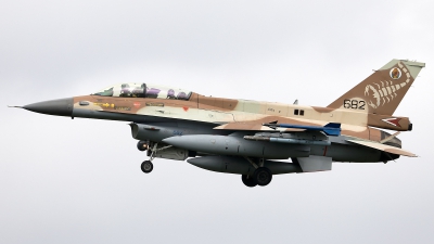 Photo ID 245081 by Walter Van Bel. Israel Air Force General Dynamics F 16D Fighting Falcon, 682