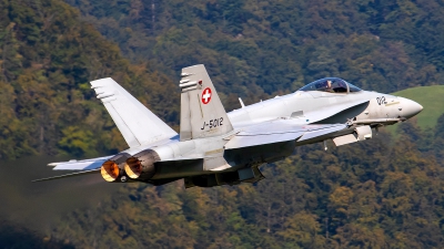Photo ID 245610 by Bruno Geiger - Aviation Media. Switzerland Air Force McDonnell Douglas F A 18C Hornet, J 5012