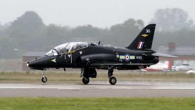 Photo ID 246409 by Niels Roman / VORTEX-images. UK Air Force British Aerospace Hawk T 1A, XX315