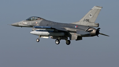 Photo ID 246440 by Niels Roman / VORTEX-images. Netherlands Air Force General Dynamics F 16AM Fighting Falcon, J 196