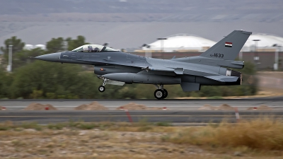 Photo ID 246515 by Niels Roman / VORTEX-images. Iraq Air Force General Dynamics F 16C Fighting Falcon, 1633