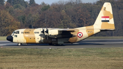 Photo ID 247133 by Sybille Petersen. Egypt Air Force Lockheed C 130H Hercules L 382, SU BAS