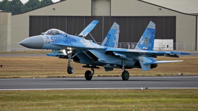 Photo ID 247780 by Niels Roman / VORTEX-images. Ukraine Air Force Sukhoi Su 27P1M,  
