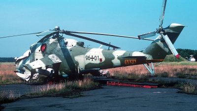 Photo ID 247907 by Carl Brent. Germany Air Force Mil Mi 24D, 96 01