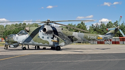 Photo ID 248168 by Peter Fothergill. Czech Republic Air Force Mil Mi 35 Mi 24V, 7356