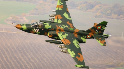 Photo ID 248244 by Anton Balakchiev. Bulgaria Air Force Sukhoi Su 25K, 246