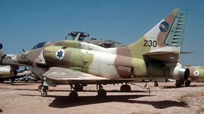 Photo ID 249355 by Carl Brent. Israel Air Force Douglas A 4H Skyhawk, 230