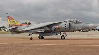 Photo ID 250085 by Peter Fothergill. Spain Navy McDonnell Douglas EAV 8B Harrier II, VA 1B 37
