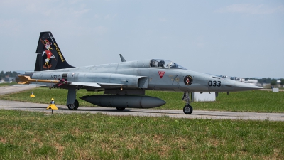 Photo ID 249393 by Reto Gadola. Switzerland Air Force Northrop F 5E Tiger II, J 3033