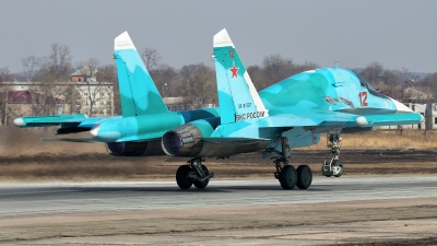 Photo ID 249530 by Andrei Shmatko. Russia Air Force Sukhoi Su 34 Fullback, RF 81727
