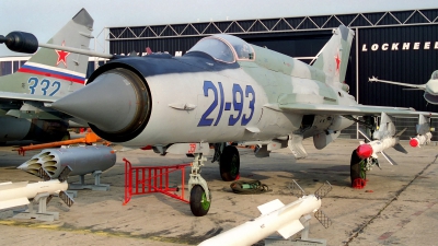 Photo ID 249839 by Sven Zimmermann. Company Owned RSK MiG Mikoyan Gurevich MiG 21 93,  