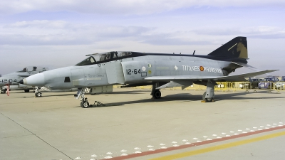 Photo ID 249979 by F. Javier Sánchez Gómez. Spain Air Force McDonnell Douglas RF 4C Phantom II, CR 12 55