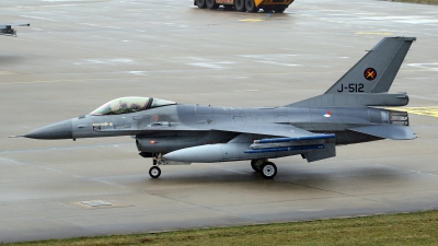 Photo ID 251581 by Richard de Groot. Netherlands Air Force General Dynamics F 16AM Fighting Falcon, J 512