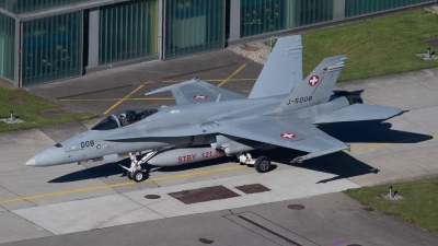 Photo ID 252783 by Luca Fahrni. Switzerland Air Force McDonnell Douglas F A 18C Hornet, J 5008