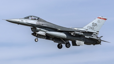 Photo ID 252879 by Matthias Becker. USA Air Force General Dynamics F 16C Fighting Falcon, 91 0342