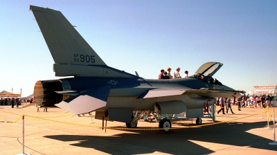 Photo ID 253105 by Michael Baldock. USA Air Force General Dynamics F 16C Fighting Falcon, 92 3905