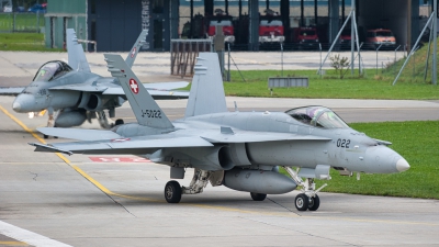 Photo ID 253128 by Tonnie Musila. Switzerland Air Force McDonnell Douglas F A 18C Hornet, J 5022