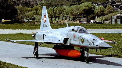 Photo ID 253264 by Carl Brent. Switzerland Air Force Northrop F 5E Tiger II, J 3003