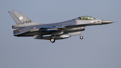 Photo ID 253781 by Alfred Koning. Netherlands Air Force General Dynamics F 16AM Fighting Falcon, J 509