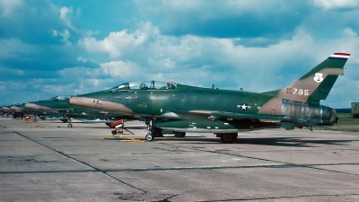 Photo ID 28307 by Eric Tammer. USA Air Force North American F 100F Super Sabre, 56 3795