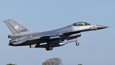 Photo ID 253913 by Rainer Mueller. Netherlands Air Force General Dynamics F 16AM Fighting Falcon, J 509