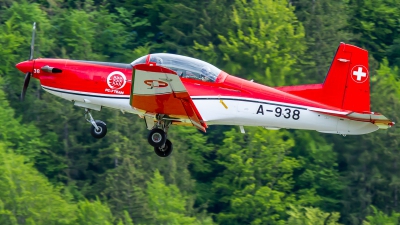 Photo ID 253970 by Agata Maria Weksej. Switzerland Air Force Pilatus NCPC 7 Turbo Trainer, A 938