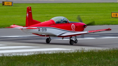 Photo ID 255347 by Agata Maria Weksej. Switzerland Air Force Pilatus NCPC 7 Turbo Trainer, A 919