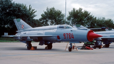 Photo ID 28497 by Eric Tammer. Poland Air Force Mikoyan Gurevich MiG 21bis, 9784