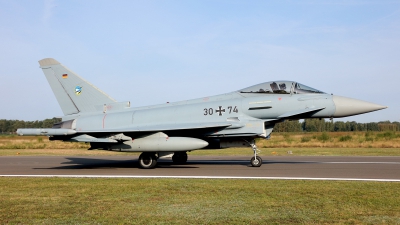 Photo ID 256139 by Carl Brent. Germany Air Force Eurofighter EF 2000 Typhoon S, 30 74