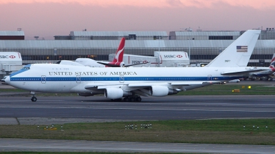 Photo ID 3298 by Matthew Clements. USA Air Force Boeing E 4B 747 200B, 73 1677