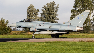 Photo ID 257379 by Jan Eenling. Germany Air Force Eurofighter EF 2000 Typhoon S, 31 35