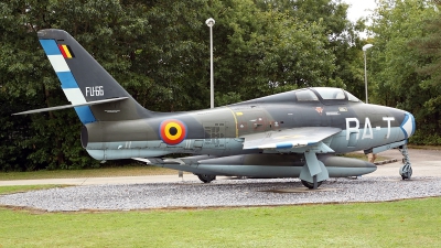 Photo ID 258154 by Johannes Berger. Belgium Air Force Republic F 84F Thunderstreak, FU 66