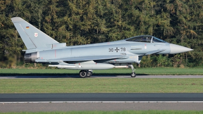 Photo ID 258143 by Carl Brent. Germany Air Force Eurofighter EF 2000 Typhoon S, 30 78