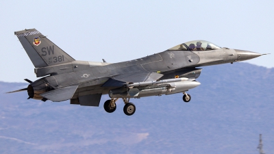 Photo ID 258160 by Ruben Galindo. USA Air Force General Dynamics F 16C Fighting Falcon, 91 0381