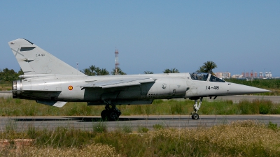 Photo ID 258531 by F. Javier Sánchez Gómez. Spain Air Force Dassault Mirage F1M, C 14 90