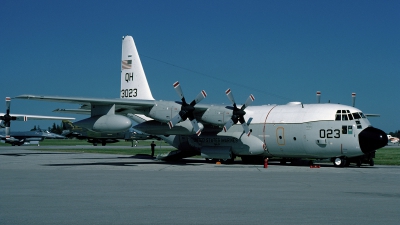 Photo ID 258779 by David F. Brown. USA Navy Lockheed KC 130T Hercules L 382, 163023