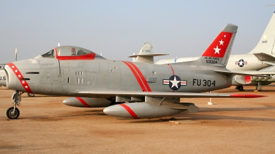 Photo ID 28793 by Nathan Havercroft. USA Air Force North American F 86H Sabre, 53 1304