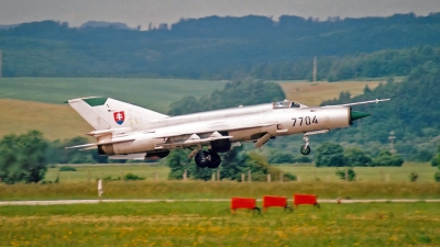 Photo ID 28812 by Roman Mr.MiG. Slovakia Air Force Mikoyan Gurevich MiG 21MF, 7704